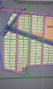 “Үч-Терек айыл өкмөтүнө караштуу Үч-Терек, Саргата, Кызыл-Ураан, Жетиген айылдарындагы жаңы конуш болуп, элге тартылып берилүүчү жалпы 84,82га жер аянттарына башкы план  (ген план) даярдалууда.