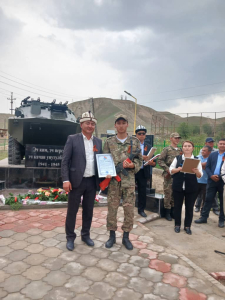 Саргата айылында "Жеңиш бак" ачылды.