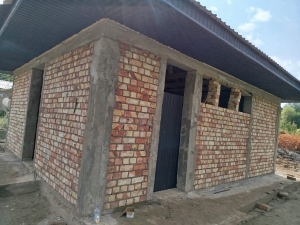 Үч-Терек айыл өкмөтүнө караштуу Саргата айылында жайгашкан №30 К.Токторалиев орто мектебине "Гуд Нейборс" бей өкмөт уюмунун каржылоосу менен 3млн 500миң сомго заманбап ажаткана курулууда.